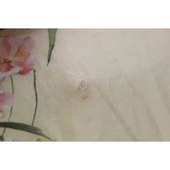 NWT BELLAMBRA Silk Blend Tiered Hem Mini Dress Yellow Floral Size Medium Italy - Picture 3 of 16